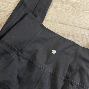 Black crazy yoga leggings size